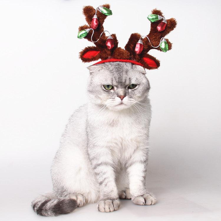 Festive Reindeer Pet Hairpin: The Perfect Christmas Accessory For Dogs And Cats