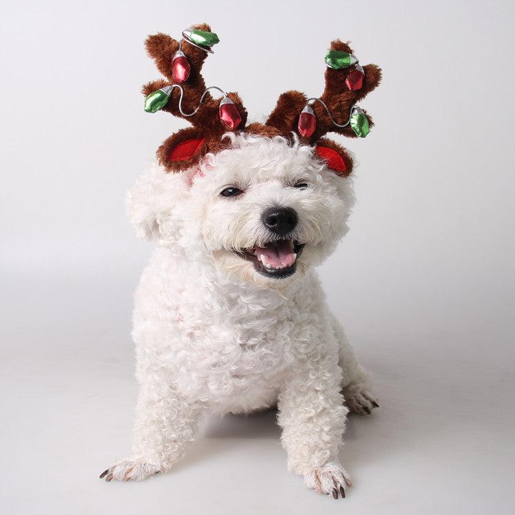 Festive Reindeer Pet Hairpin: The Perfect Christmas Accessory For Dogs And Cats
